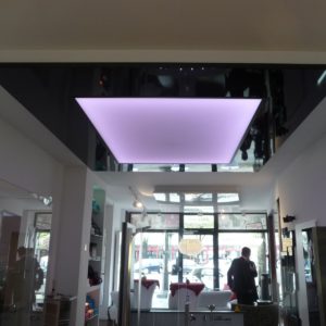 spandplafond met sfeerverlichting